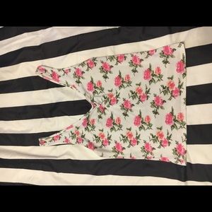 american eagle rose tank top